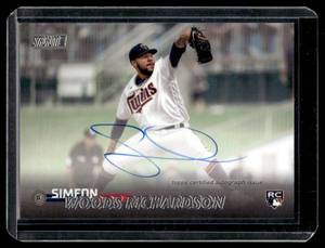 Simeon Woods Richardson Auto RC 2023 Topps Stadium Club #SCBA-SWR Rookie Minnesota Twins Baseball Card