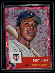 Tony Oliva 100 2022 Topps Chrome #241 Minnesota Twins Baseball Card