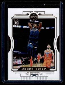 Anthony Edwards RC 2020-21 Legacy #686 Rookie Minnesota Timberwolves Basketball Card