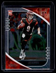 Joe Burrow RC 2020 Absolute #158 Rookie Football Card