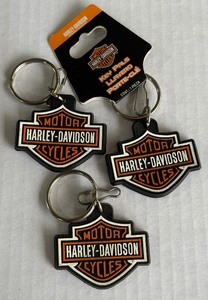 (3) Harley Davidson Keychains