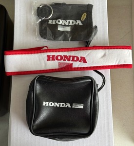 Honda Motorcycle Promotional Merchandise - Coin Pouch, Headband, Accessory Pouch