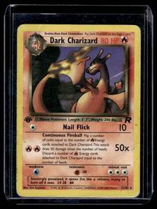 Dark Charizard 1st Edition 2182 Pokemon Trading Card