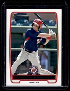 Bryce Harper RC 2012 Bowman Prospects #BP10 Rookie Baseball Card