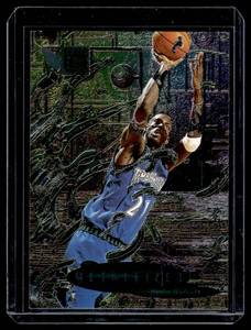 Kevin Garnett Metal Insert 1997 Fleer Metal #224 Minneaota Timberwolves Basketball Card