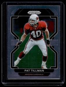 Pat Tillman RIP Soldier 2021 Prizm #83 Football Card