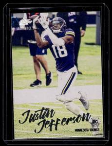 Justin Jefferson RC 2020 Chronicles Luminance #217 Rookie Minnesota Vikings Football Card