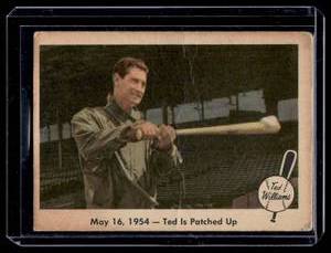 Ted Williams 1959 Fleer #51 Vintage Baseball Card
