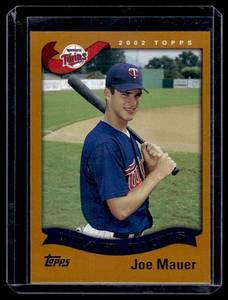 Joe Mauer RC 2002 Topps #622 Rookie Minnesota Twins Baseball Card