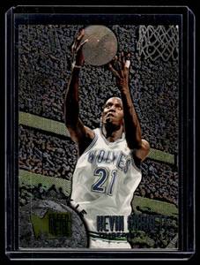 Kevin Garnett RC 1995-96 Fleer Metal #167 Minnesota Timberwolves Basketball Rookie Card