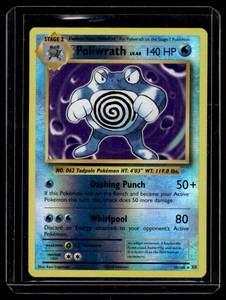 Poliwrath Holo 25108 Pokemon Trading Card