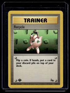 1st Edtition Trainer 6162 Pokemon Trading Card