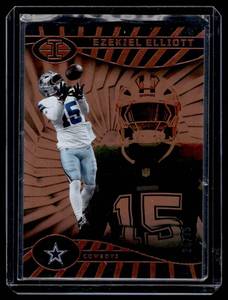 Ezekiel Elliott 55 2024 Illusions #30 Numbered 2575 Football Card