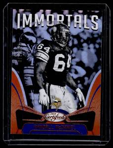 Randall McDaniel 225 2018 Certified Immortals #123 Numbered 77225 Minnesota Vikings Football Card