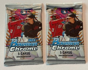 2023 Bowman Chrome Baseball Cards - 2 Packs (#2)