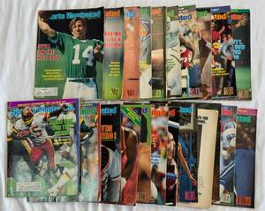 (21) 1983 Vintage Sports Illustrated Magazines August-December Issues