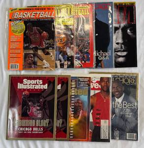 (10) Michael Jordan Sports Illustrated and Other Magazines  Publications