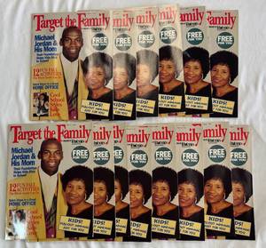 (14) Michael Jordan Target the Family Fall 1994 Basketball Magazines