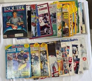 (20) Football and Other Magazines and Various Publications