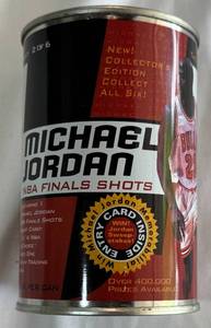Michael Jordan NBA Final Shots Upper Deck Collectible Basketball Card Can