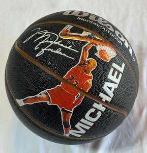 Michael Jordan New Wilson Black Basketball