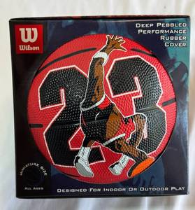 Michael Jordan New in Box Mini Basketball