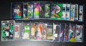 25-Card Minnesota Twins ParallelInsertGame-Used Jersey Baseball Card Lot