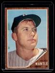 Mickey Mantle 1962 Topps #200 Vintage RARE ICONIC New York Yankees Baseball Card