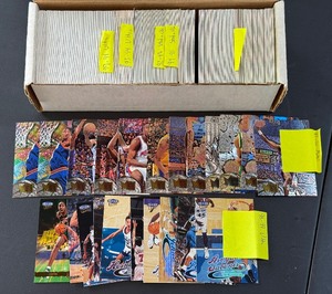 1995-98 Basketball Card Box - Fleer, Ultra, Stadium Club, Metal