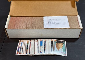 1991 Topps Baseball Near Complete Set - noted missing 3 commons