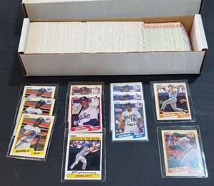 1990 Fleer Baseball Card Box - Tons of Stars, Multiple Griffey
