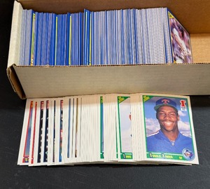 1990 Score Baseball Card Box