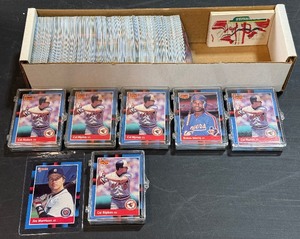 1988 Donruss Baseball Card Box w Multple MVP Sets