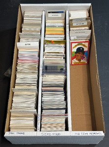 HUGE Box of Baseball Stars, HOFs, Semi-Stars and Old-Time Archives and Reprint Cards