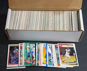 Baseball Card Box - Miscelaneous Years and Brands