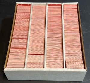 HUGE Box of all 1990 Donruss Baseball Cards