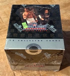 1991 NFL Pro Line Football Factory Sealed Pack Box
