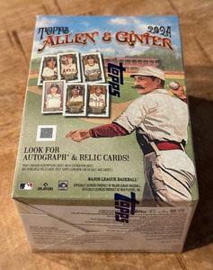 2024 Topps Allen & Ginter Baseball Card Blaster Box - Factory Sealed