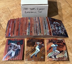1997 Topps Finest Series 1 Baseball Card Set