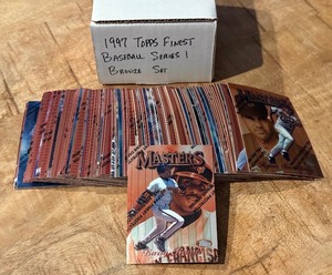 1997 Topps Finest Series 1 Baseball Card Set