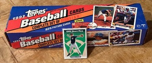 1993 Topps Baseball Complete Factory Set - MINTY Derek Jeter RC