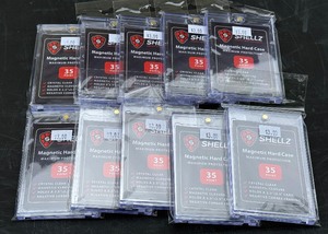 (10) NEW Shellz One Touch Magnetic Card Cases - 1