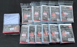 (11) New Packs of 100 UltraPro Penny Sleeves  25 Toploaders - NEW