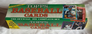 1990 Topps Baseball Complete Factory Card Set - Griffey Rookie Cup, Thomas RC