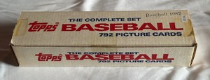 1987 Topps Baseball Complete Factory Card Set