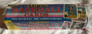 1989 Topps Baseball Complete Factory Card Set