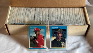 1987 Fleer Baseball Complete Factory Set - Barry Bonds RC, Bo Jackson RC, Barry Larkin RC