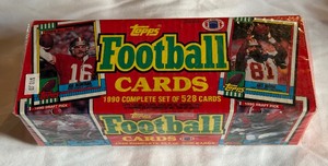 1990 Topps Football Complete Sealed Factory Card Set