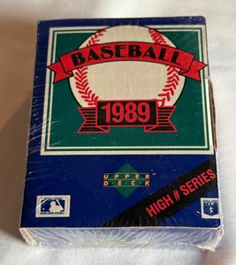 1989 Upper Deck High # Baseball Card Set