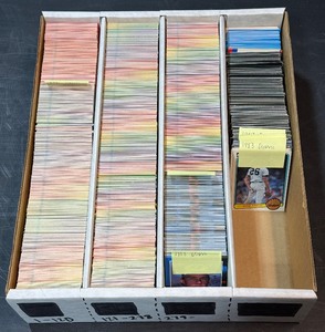 Large Box of 1980s Donruss Baseball Cards